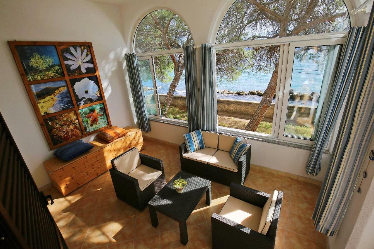 Seafront Beach Apartment - Directly At The Beach Задар Екстериор снимка